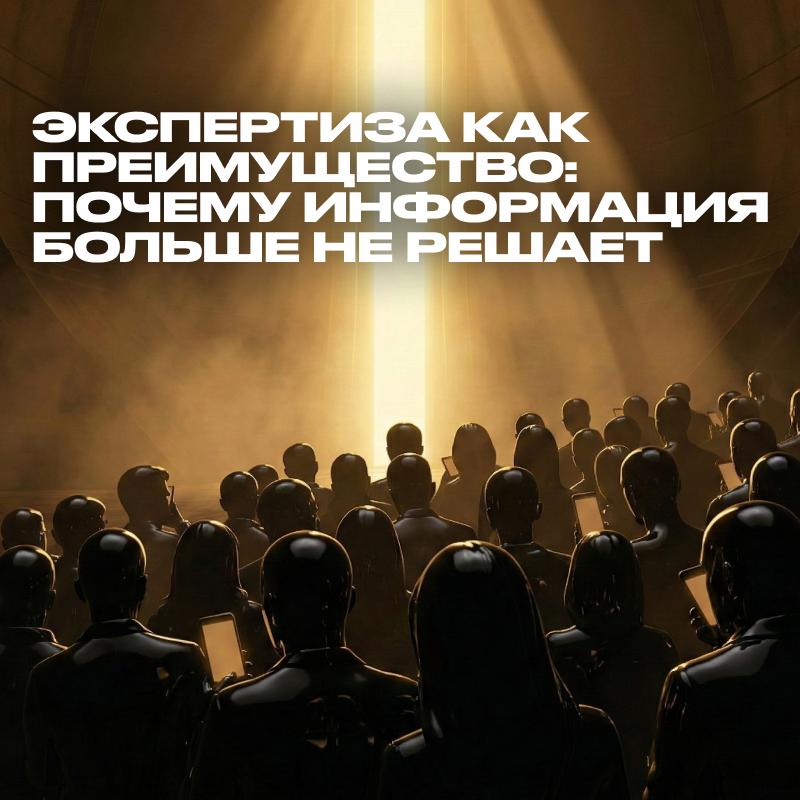 Экспертность снова становится главным преимуществом